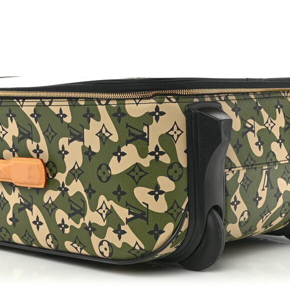 Louis Vuitton Monogramouflage Pegase Suitcase 60 Monogram Camo LV Travel Luggage - Picture 12 of 16